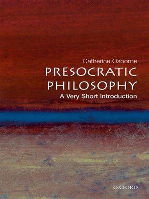 Presocratic Philosophy - ebook